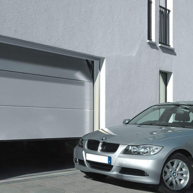 Grey Garador garage door.